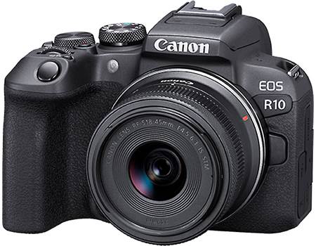 Canon EOS R10 Standard Zoom Kit 24.2-megapixel APS-C mirrorless