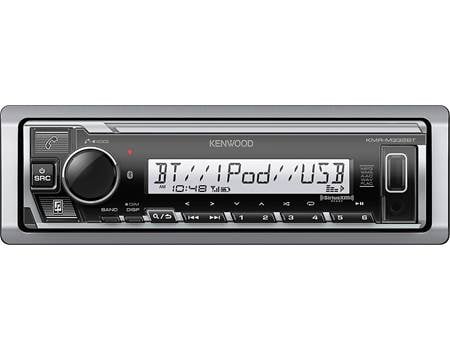 Kenwood KMR-D382BT Marine CD receiver at Crutchfield