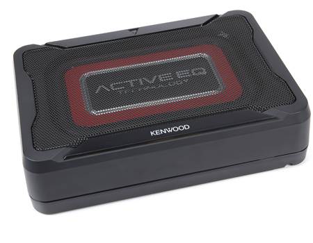 Kenwood KSC-PSW7EQ Compact powered subwoofer with 8.25