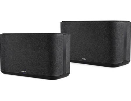 Denon Home 350 (Pair) (Black) Two wireless powered speakers with