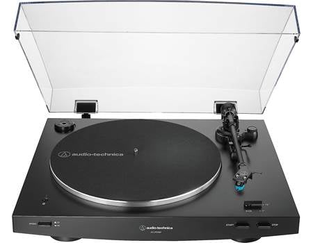 Audio-Technica LPW50BT-RW Manual belt-drive turntable with built