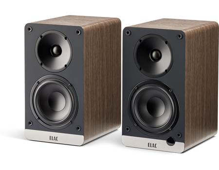 ELAC Debut ConneX DCB41 元箱付き・アップデート済み ELAC Debut ConneX DCB41 (Walnut) Powered bookshelf speakers with