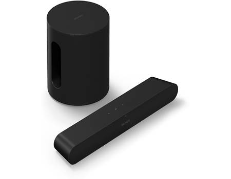 Sonos Ray Compact 2.1 Home Theater Bundle (Black) Includes Sonos