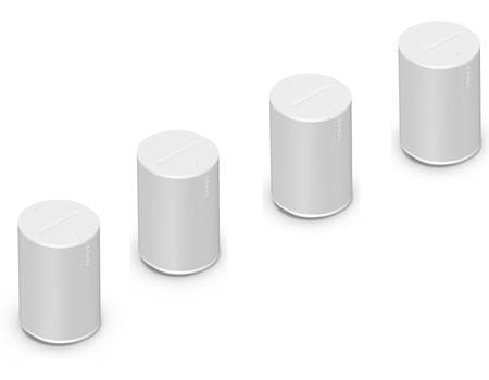 Sonos Era 100 3-pack (White) Three wireless powered speakers with