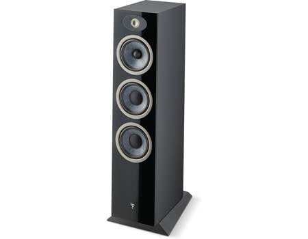 B458-19 スポルディング　Executive Focal Powered Focal Theva No.2 (Black) Floor-standing speaker (Black) at Crutchfield