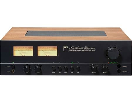 NAD C 3050 BluOS-D Vintage-styled integrated amp with DAC 