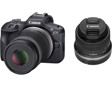Canon EOS R100 Two Zoom Lens Kit 24.1-megapixel APS-C mirrorless