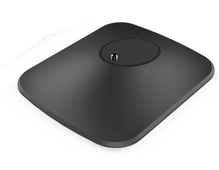 KEF P1 (Black) Custom desktop stands for KEF LSX II powered