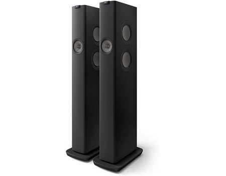 KEF LSX II (Carbon Black, Fabric) Powered speakers with Wi-Fi