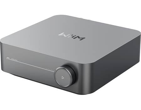 WiiM Amp (Space Gray) Wireless streaming amplifier with Bluetooth