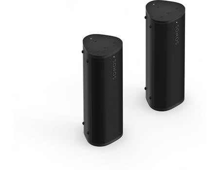 Sonos Roam 2 (2-pack) (Black) Pair of wireless portable speakers