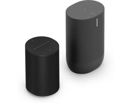 Sonos Era 100 and Move 2 Bundle (Black) Indoor and outdoor