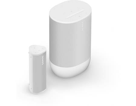 Sonos Era 100 and Move 2 Bundle (White) Indoor and outdoor