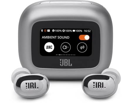 JBL LIVE BUDS 3 ワイヤレスイヤホン　シルバー JBL Live Buds 3 (Silver) True wireless noise-canceling earbuds