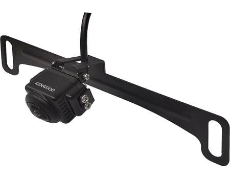 Kenwood CMOS-740HDLP HD backup camera with license plate bracket