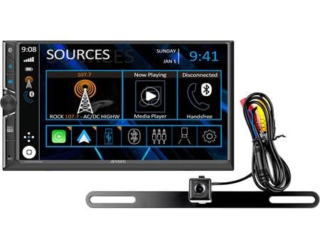 Jensen CAR723W-BC Digital multimedia receiver with backup camera