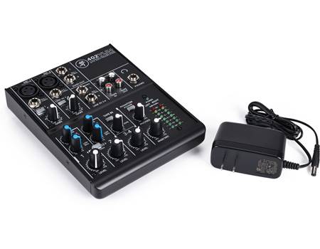 Mackie 402-VLZ4 4-channel mixer at Crutchfield