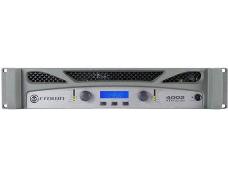 アンプ Amcron Xti 4002 Crown XTi 4002 Power amplifier — 650W x 2 at 8 ohms, 3,200W x 1 at