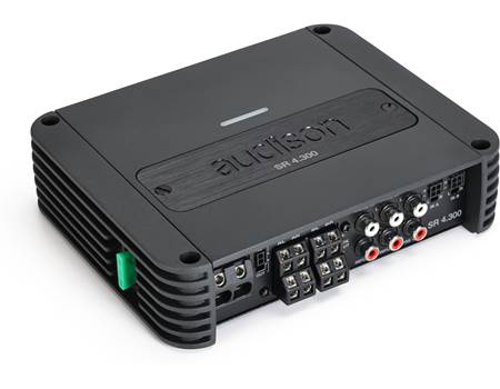Audison SR 4.300 SR 4-channel car amplifier — 85 watts RMS x 4 at