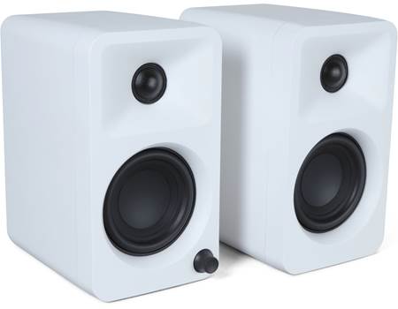 Kanto ORA (Matte White) Powered stereo speakers with Bluetooth