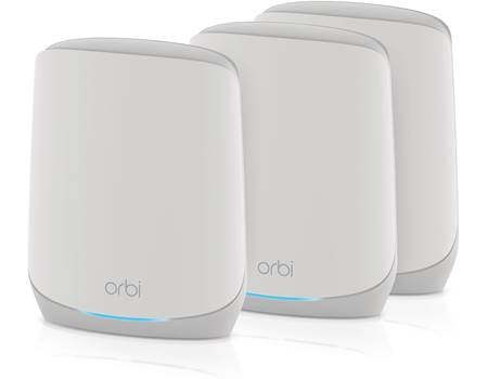 NETGEAR Orbi 370 (2-pack) Dual-band Wi-Fi 7 mesh system with 1 router and 1  satellite signal booster at Crutchfield