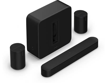 Sonos Ray 4.0 Home Theater Bundle (Black) Includes Sonos Ray sound