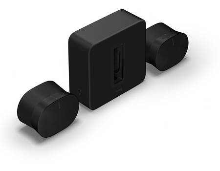 Sonos Ultimate Home Theater Completion Set (Black) Includes Sonos