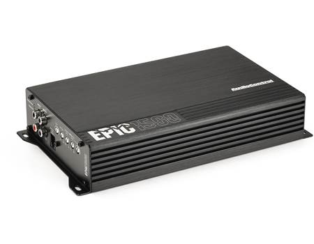 PlanetAudio 2000W Monoblock Car Subwoofer Amplifier With Bass Knob - 1500W RMS