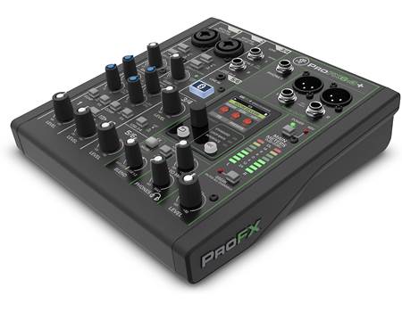 Mackie ProFX6V3+ 6-channel mixer with enhanced effects