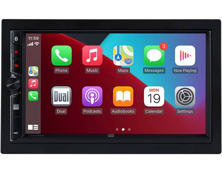 Jensen CAR723W-BC Digital multimedia receiver with backup camera