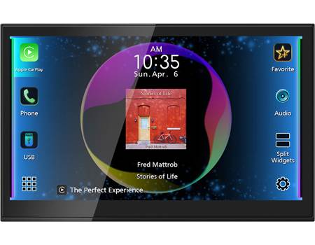 JVC KW-Z800AW Direct Replacement digital multimedia receiver with