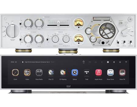HiFi Rose RA280 and RS151 (Silver) Integrated amplifier and high