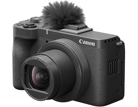 Canon PowerShot V10 (Black) 15.2-megapixel vlogging camera with