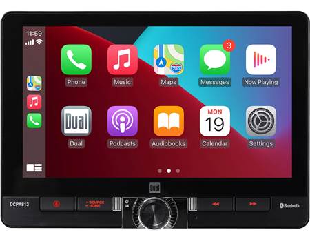 カーディスプレイ CarPlay&Android Auto Bluetooth Amazon.com: Carplay Screen for Car, 7 Inch Portable Touch Screen