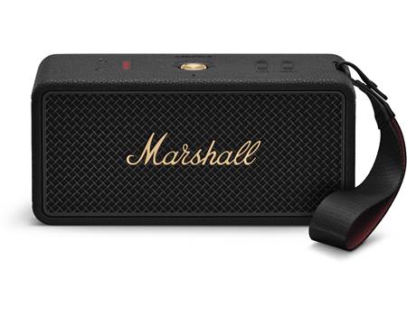 Marshall Middleton II (Black and Brass) Portable Bluetooth