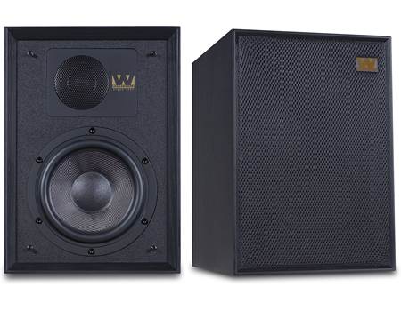 Wharfedale Denton 85 (Black) Bookshelf speakers (Black) at Crutchfield