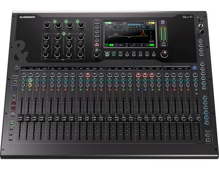 Allen & Heath Qu-6 24-channel digital mixer at Crutchfield