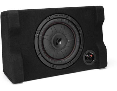 Kicker 52CVTDF102 Sealed downward-firing enclosure with 10