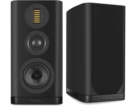 Wharfedale EVO 5.2 (Black) Pair of stand-mount speakers (Black) at