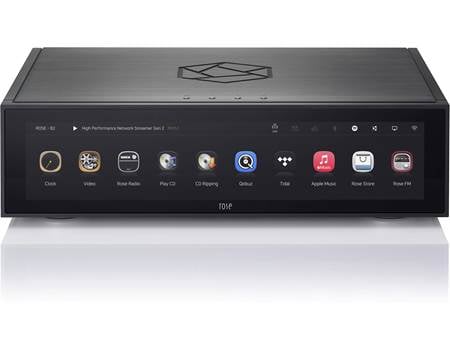 HiFi Rose RS151 (Black) High-resolution audio and 4K video network