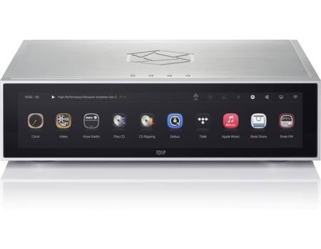 HiFi Rose RS151 (Silver) High-resolution audio and 4K video