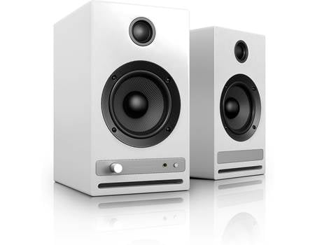 Audioengine HD4 (White) Powered stereo speakers with Bluetooth