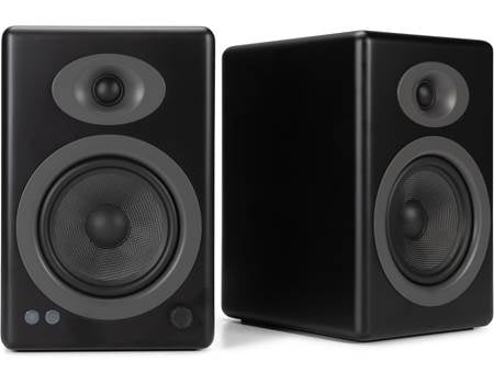 Audioengine A5+ Wireless (Satin Black) Powered stereo speakers