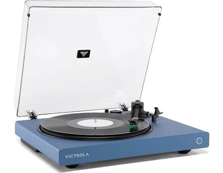 Victrola Wave VPT-1520 (Blue) Semi-automatic belt-drive turntable