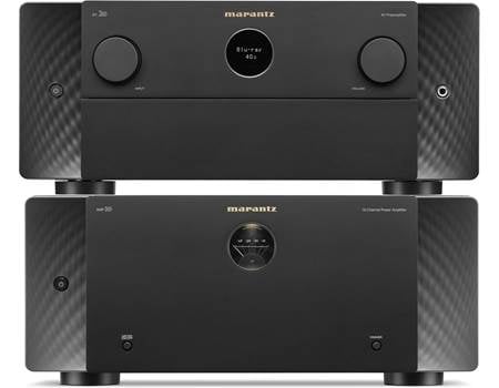 Marantz AV 10 & AMP 10 Reference-quality home theater preamp