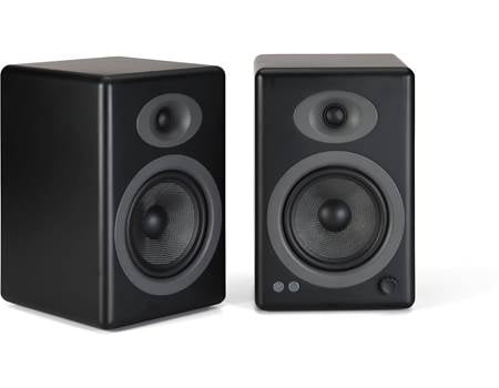 Audioengine A5+ (Black) Powered stereo speakers (Black) at Crutchfield