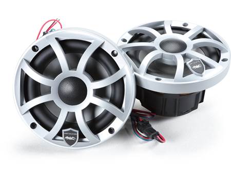 Wet Sounds REVO 6 XS-S V3 (Silver XS Open Grille) REVO Series 6-1