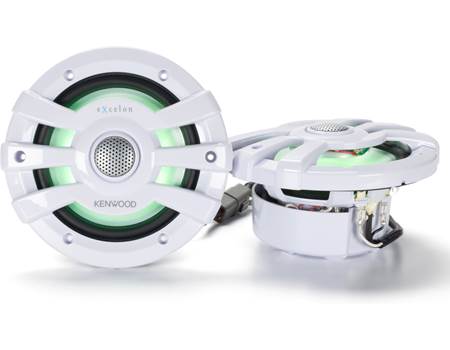 Kenwood Excelon XM65BL (White) 6-1/2