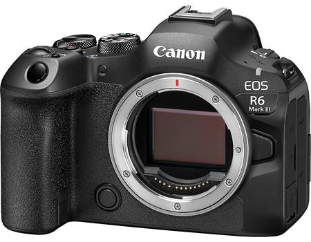 Canon EOS R6 Mark III (no lens included) 32.5-megapixel full-frame