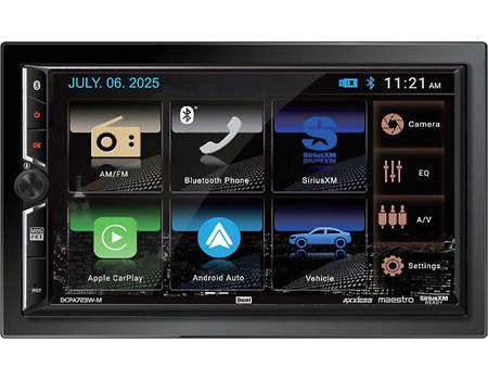 Dual DCPA723W-M Digital multimedia receiver at Crutchfield